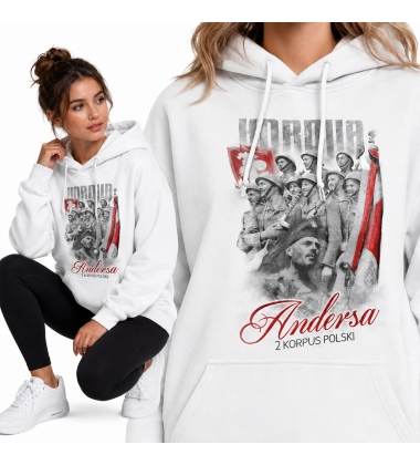 BLUZA DAMSKA Z KAPTUREM- ARMIA ANDERSA